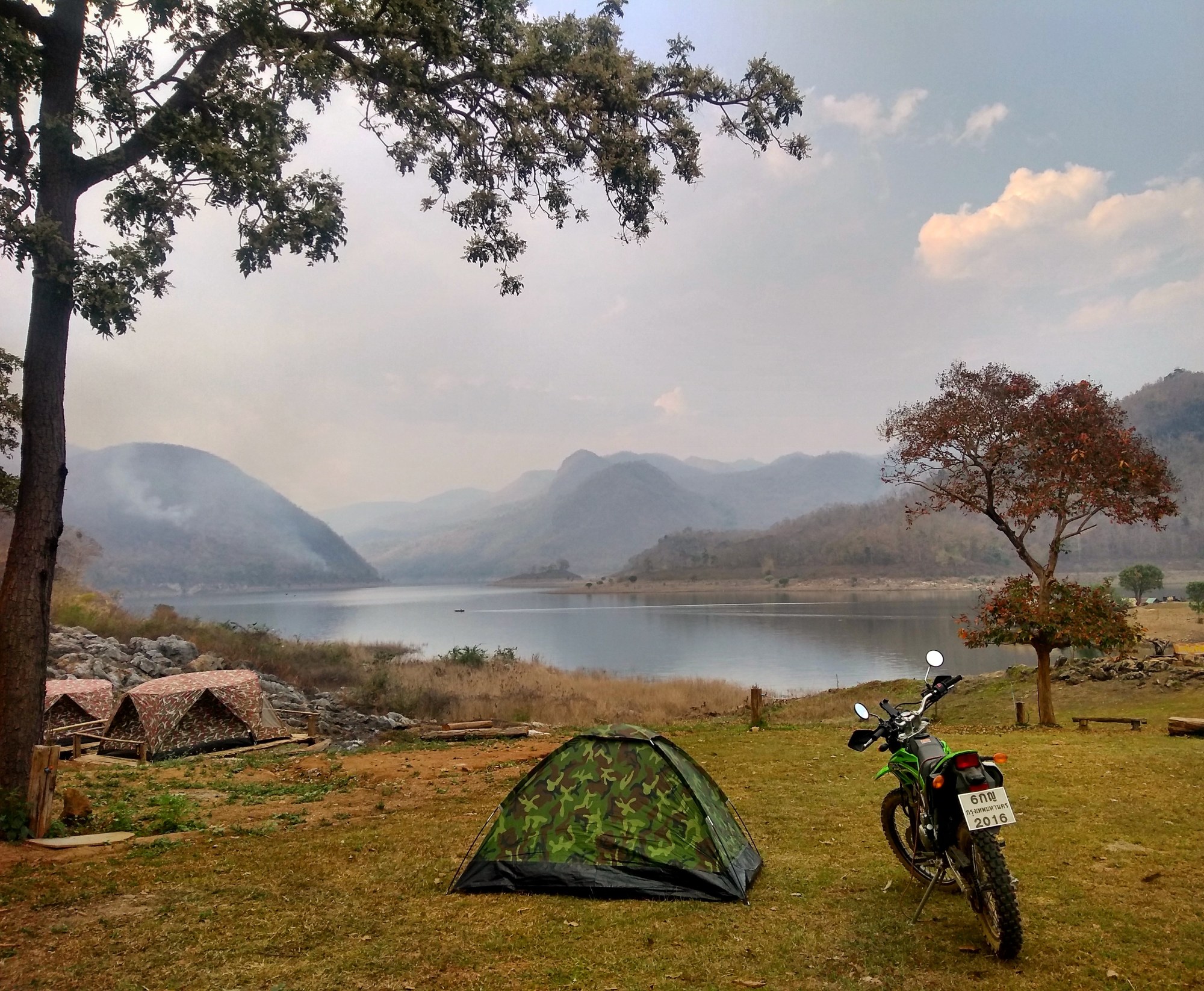 Camping in Mae Ping National Park, Thailand