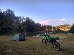 Camping in salawin national park thailand