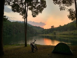 Camping At ban rak Thai, Thailand